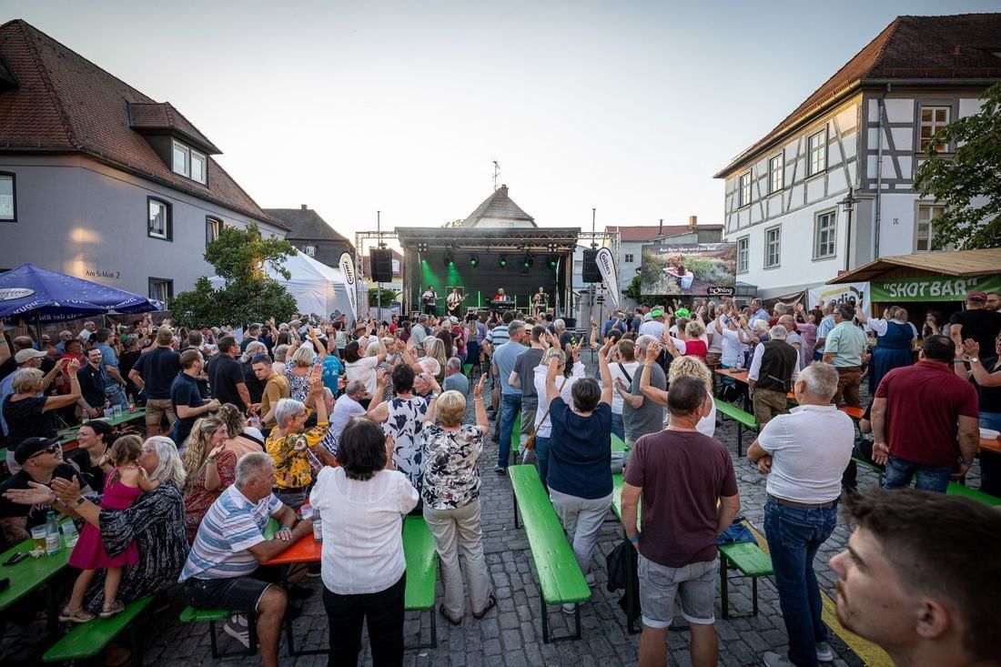 Publikum beim Rhön Harmonika Festival